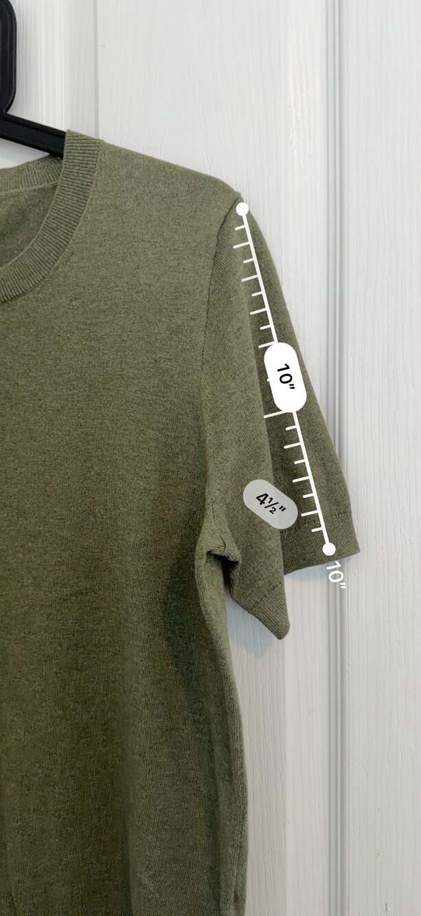 J.Crew Women's 100% Cotton Short Sleeve Crewneck Knit Sweater - Picture 7 of 8